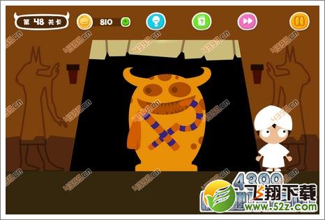 蠢蠢恶作剧48关攻略