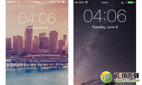 iOS 8、iOS 9截图对比：新字体完美！