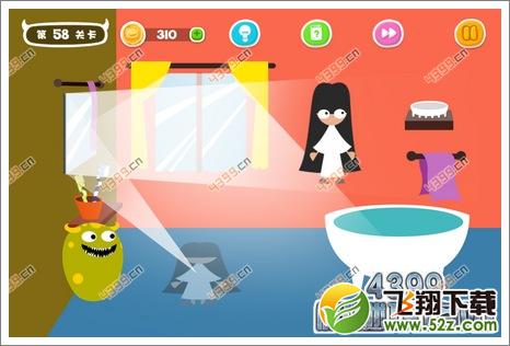 蠢蠢恶作剧58关攻略