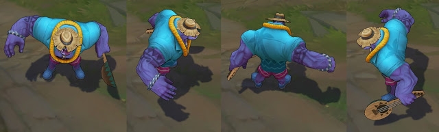 《LOL》泳池派对蒙多新皮肤怎么样
