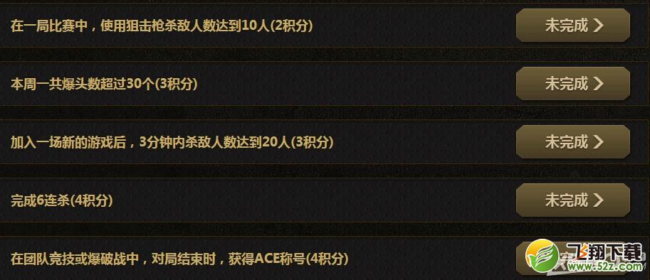 《CF》VIP专属赏金令活动