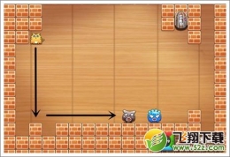 傻傻的猫第1关通关攻略