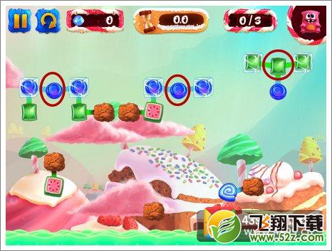 糖果怪兽1-3关攻略