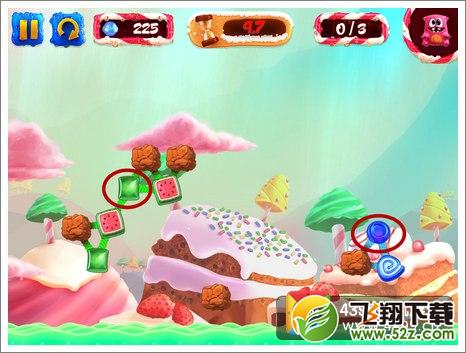 糖果怪兽1-3关攻略