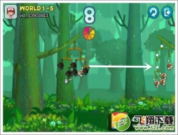 猴子也疯狂1-5关通关攻略