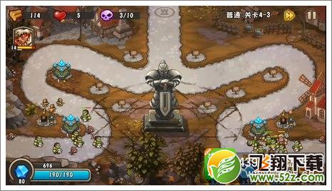 城堡突袭2第4-3关大批兽人