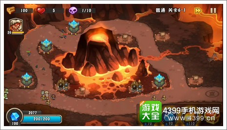 城堡突袭2第6-1关上路防线