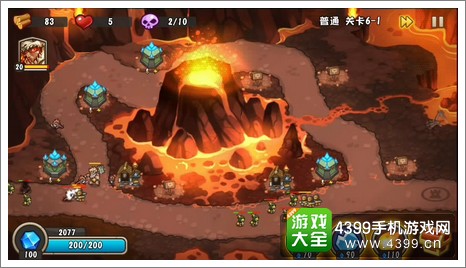 城堡突袭2第6-1关下路防线