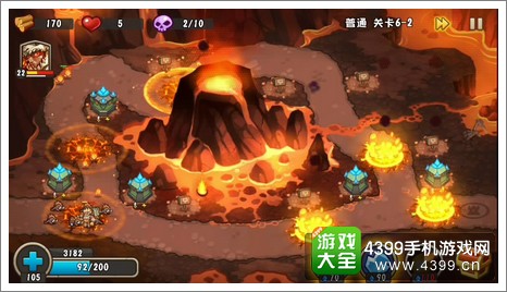 城堡突袭2第6-2关火雨