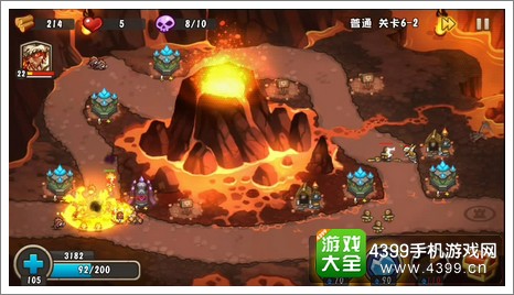 城堡突袭2第6-2关第8波