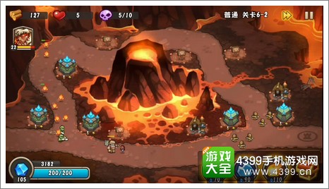 城堡突袭2第6-2关放怪