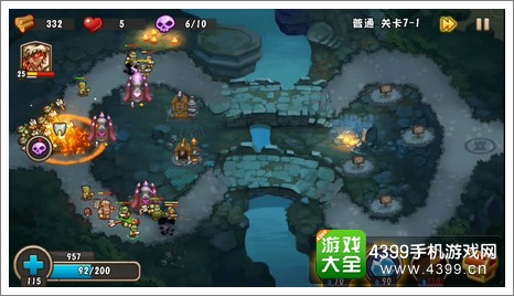 城堡突袭2第7-1关第6波