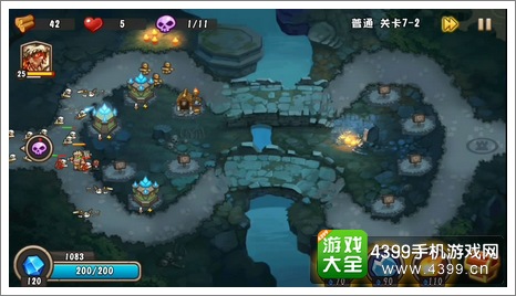 城堡突袭2第7-2关初始