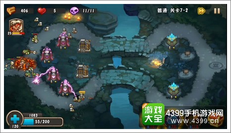 城堡突袭2第7-2关第11波