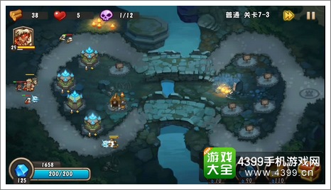城堡突袭2第7-3关偷袭