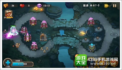 城堡突袭2第7-3关冰冻BOSS1
