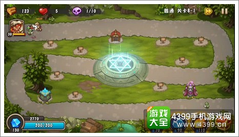 城堡突袭2第8-1关初始