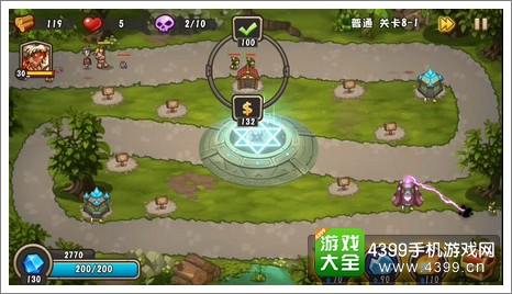 城堡突袭2第8-1关升级仓库