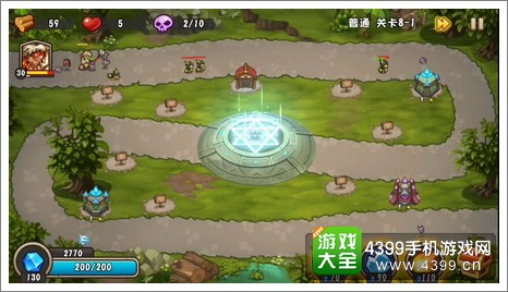 城堡突袭2第8-1关防地精