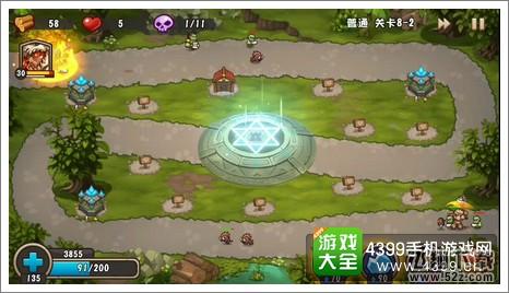 城堡突袭2第8-2关初始