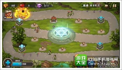 城堡突袭2第8-2关第3波