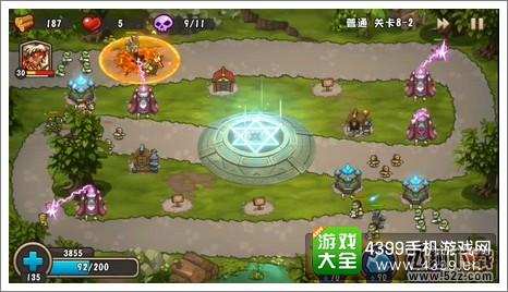 城堡突袭2第8-2关第9波