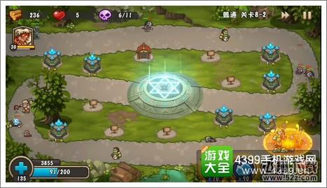 城堡突袭2第8-2关第六波