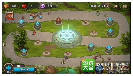城堡突袭2第8-2关第5波
