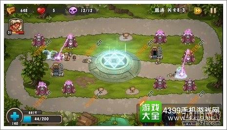 城堡突袭2第8-3关尾声