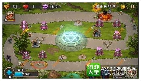 城堡突袭2第8-3关第12波2