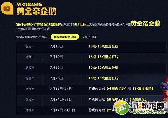 qq飞车8.1狂欢风暴活动网址 黄金帝企鹅绝版A车全民领4