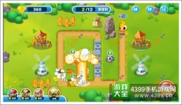 蹦蹦兔塔防第15关通关攻略