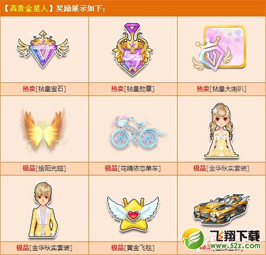 《QQ飞车》高贵金星人限时折扣活动