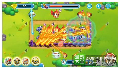 蹦蹦兔塔防第18关第10波杀BOSS1