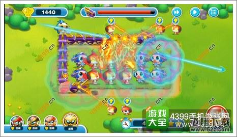 蹦蹦兔塔防第18关第10波巨蛇