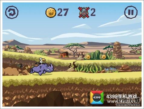 犀牛狂奔第6关的三星攻略
