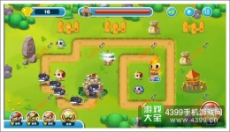 蹦蹦兔塔防第20关通关攻略
