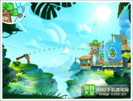愤怒的小鸟2第1关通关攻略