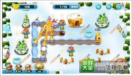 蹦蹦兔塔防第26关初始