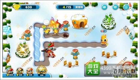 蹦蹦兔塔防第26关第4波