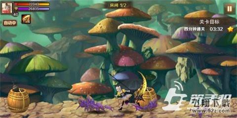 魔龙与勇士普通24蘑菇丛林怎么过 副本蘑菇丛林通关攻略