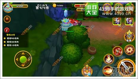 果宝特攻第三关第三波BOSS死亡