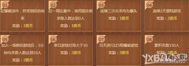 《CF》2.0赏金令活动