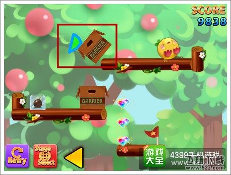 翻滚吧萌鸡第10关攻略