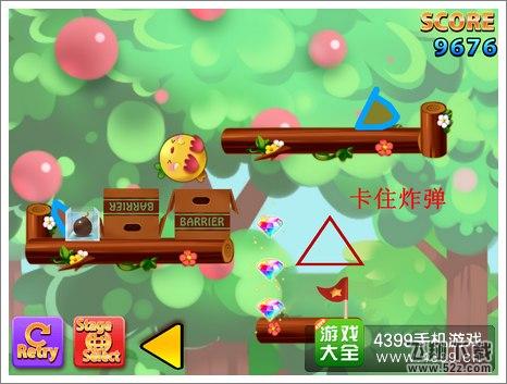翻滚吧萌鸡第10关攻略2