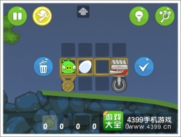 捣蛋猪夜间飞行器第1关通关攻略