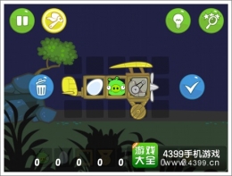 捣蛋猪夜间飞行器第5关通关攻略