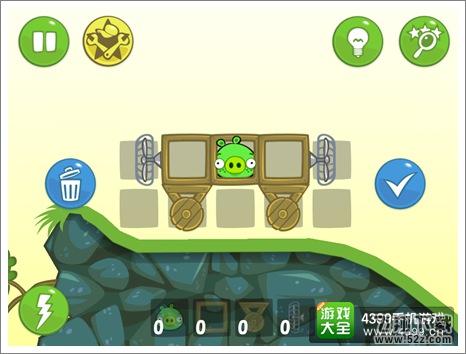 捣蛋猪脚踏实地第7关攻略