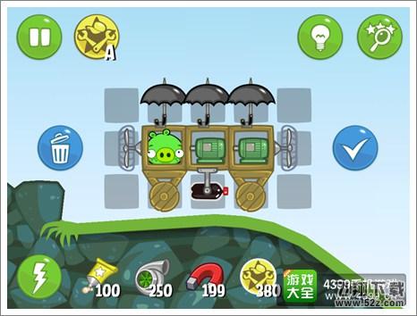 捣蛋猪脚踏实地第24关攻略