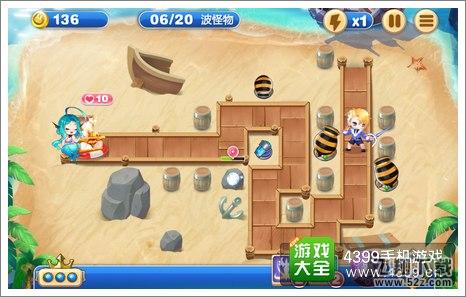 星星塔防第五关怎么过